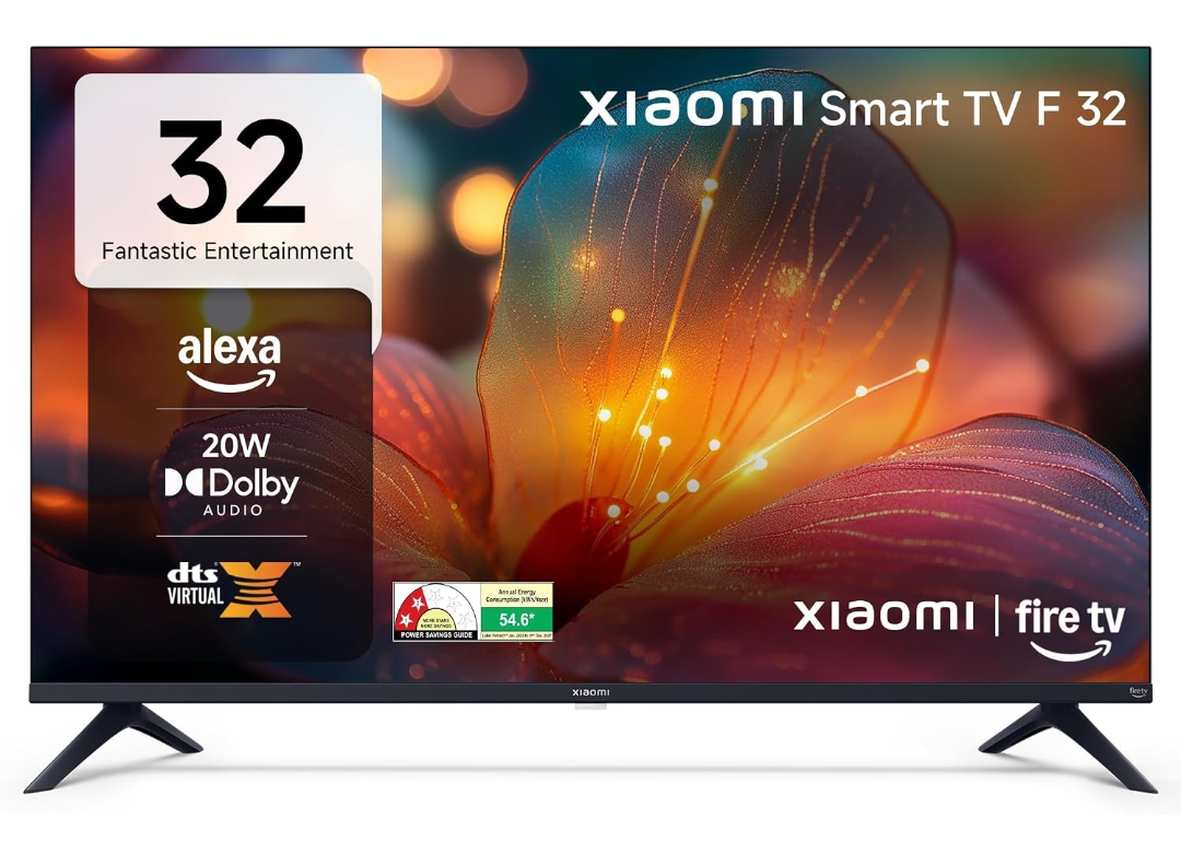 Xiaomi 80 cm (32 inch) Smartchoice F Series HD Ready Smart LED Fire TV L32MB-FIN