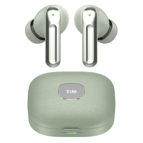 truke Mega 9 True Wireless Earbuds (Forest Green)