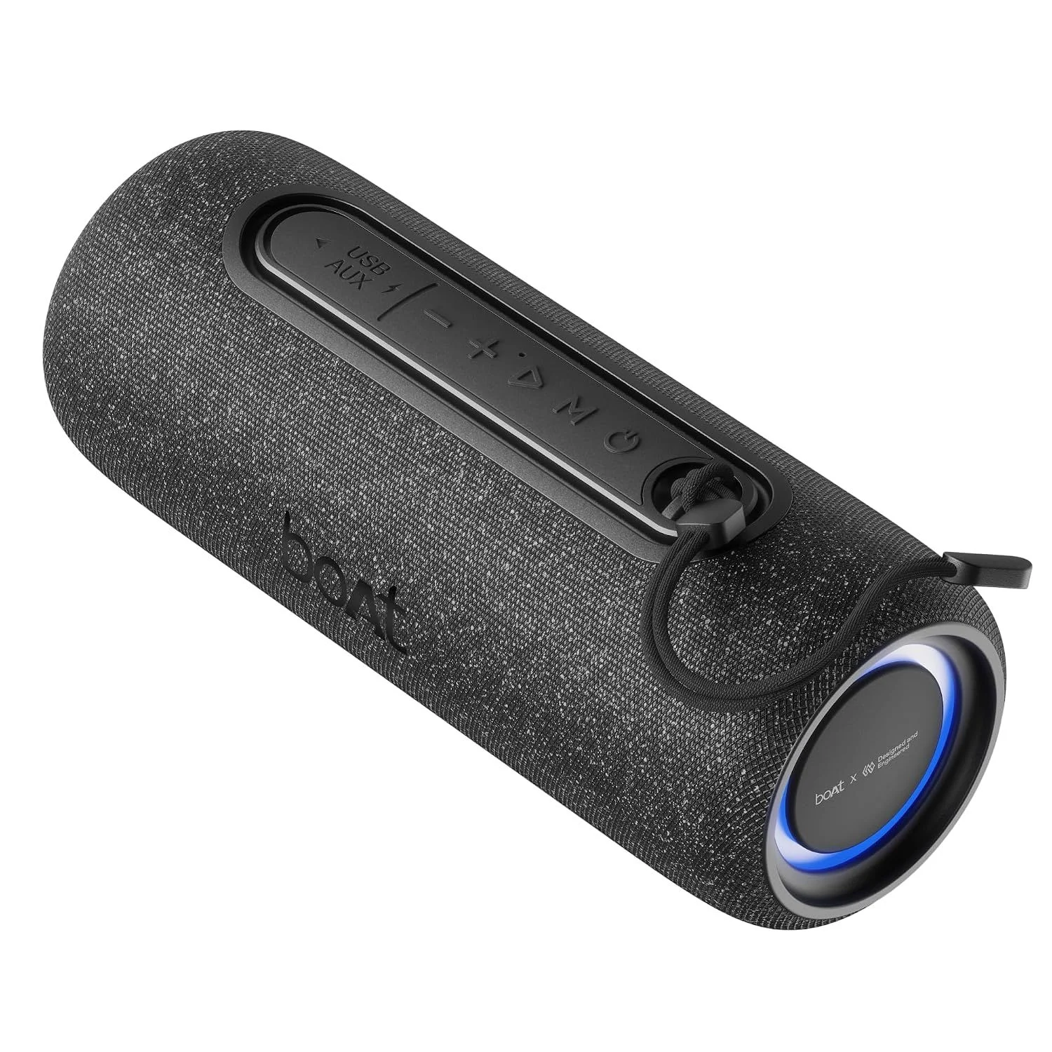 boAt Stone 350 Pro Plus 16W Signature Sound, Up to 8 Hours Playtime, IPX5 Resistance, Type-C Charging, TWS for 2X Power, Built-in Mic, Voice Assistant Wireless Bluetooth Speaker (Carbon Black)