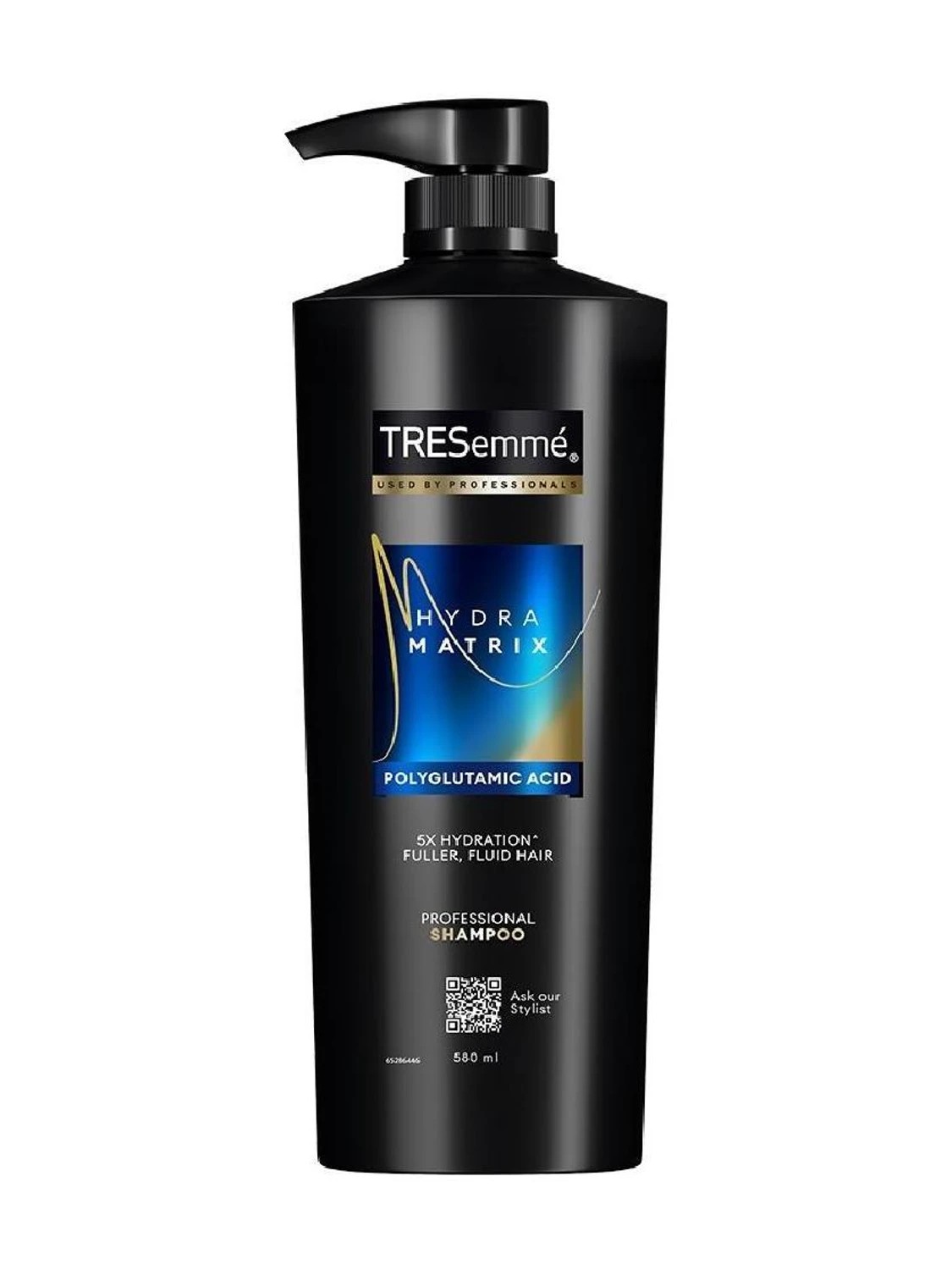TRESemme Hydra Matrix Shampoo | Polyglutamic Acid for 100H of Hydrated, Paraben Free (580 ml)