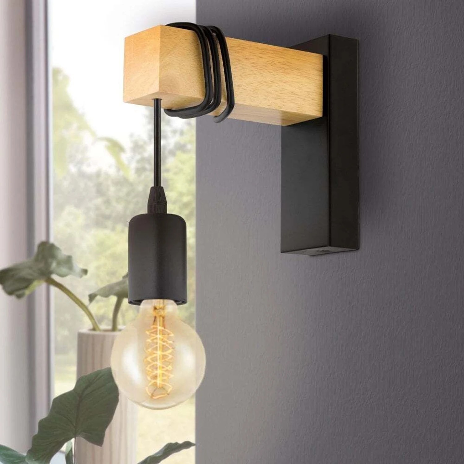 Eglo Wallchiere Wall Lamp Without Bulb